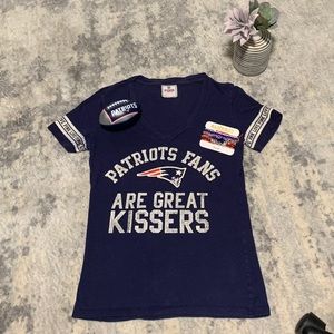 VS Pink Patriots shirt HTF